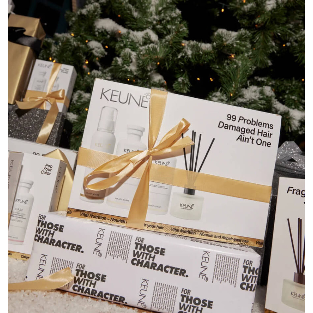 Святковий набір для волосся Сяйво кольору - Keune Holiday Gift Box Large Color Brillianz   фото 2
