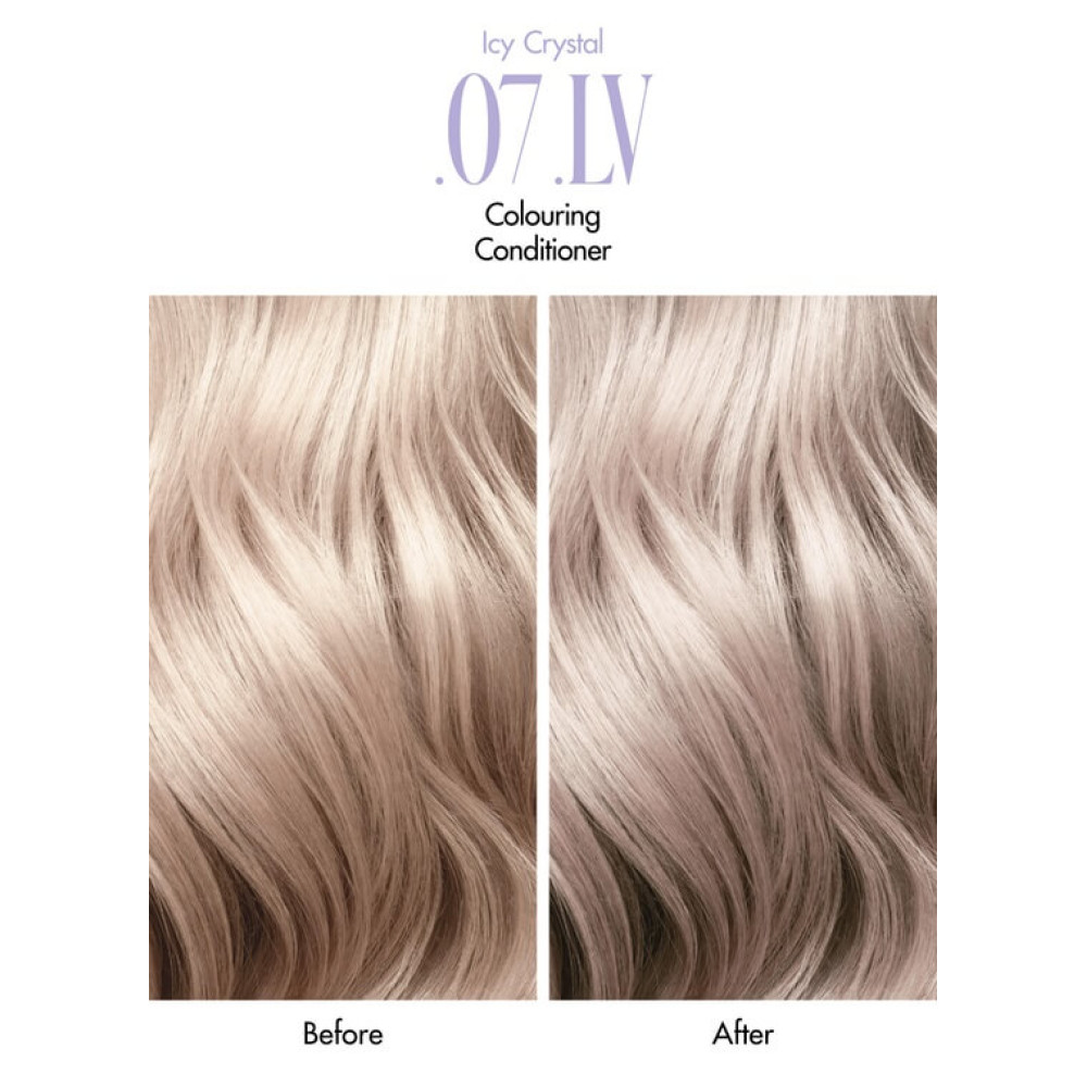 Кондиціонер для підтримки світлого відтінку - La Biosthetique Glam Colour Icy Crystal.07.LV Colouring Conditioner фото 2