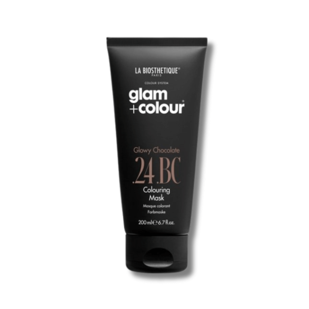 Маска фарбуюча для підтримки відтінку "Creamy Caramel" - La Biosthetique Glam Colour Glowy Chocolate.24.BC Colouring Mask - Фото 1