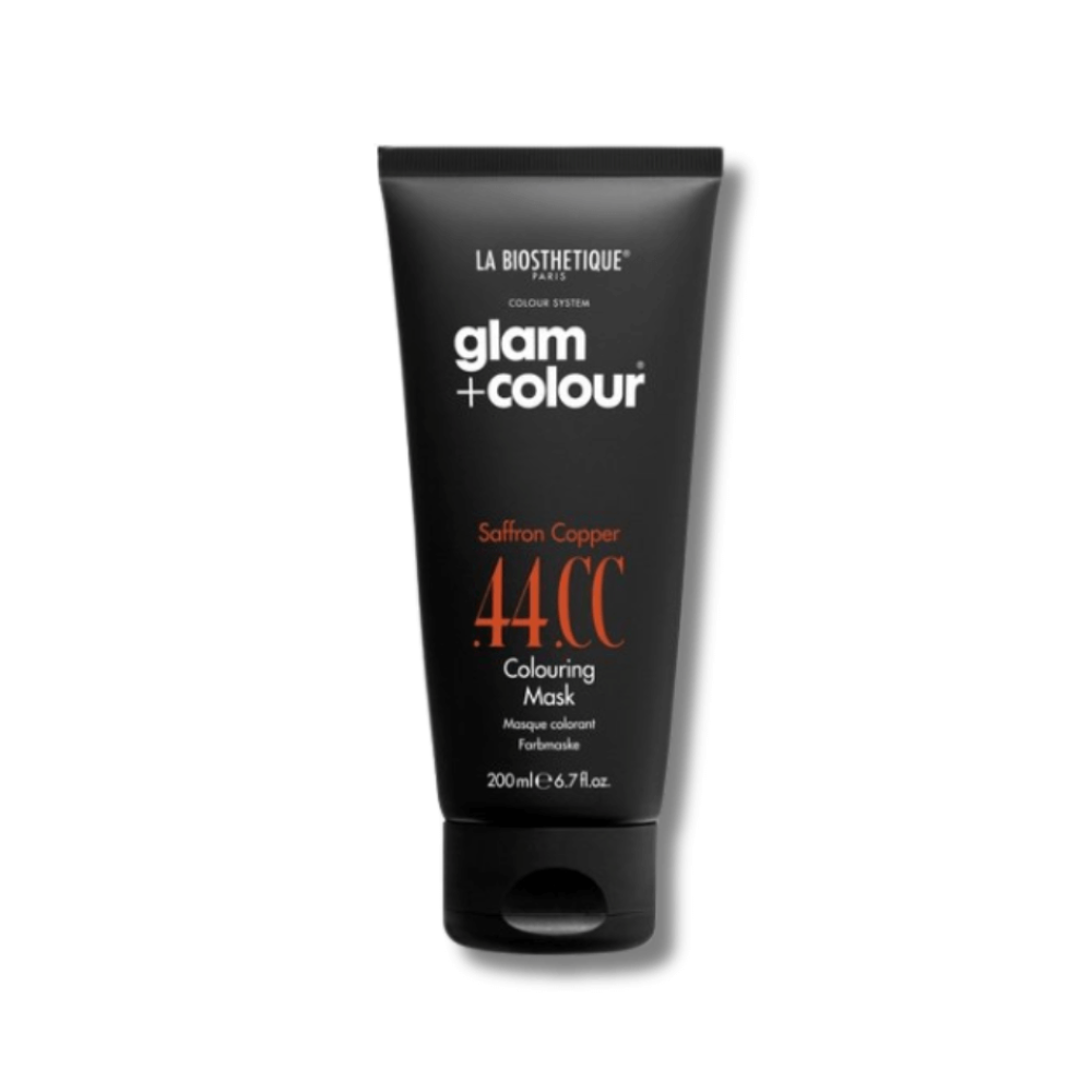 Маска фарбуюча для підтримки відтінку "Saffron Copper" - La Biosthetique Glam Colour Saffron Copper.44.CC Colouring Mask - Фото 1