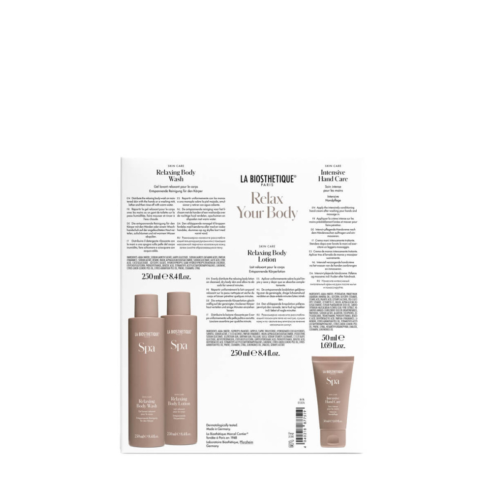 Набір подарунковий для догляду за тілом - La Biosthetique Relax Your Body Set фото 4