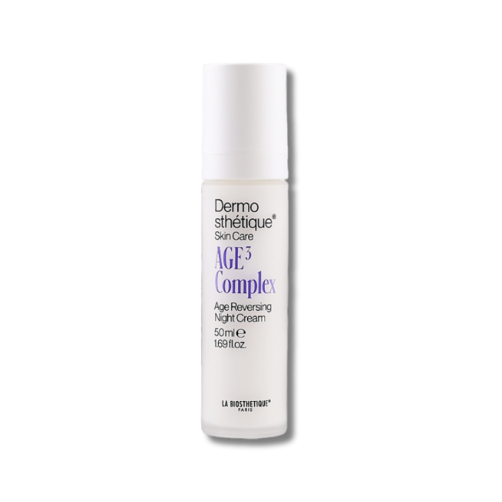 Ночной антивозрастной крем для лица - La Biosthetique Dermosthetique Skin Care AGE³ Age Reversing Night Cream - Фото 1