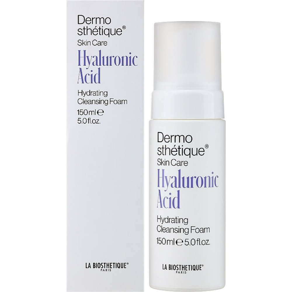 Пінка, що очищає, з гіалуроновою кислотою - La Biosthetique Dermosthetique Hyaluronic Acid Cleansing Foam фото 3
