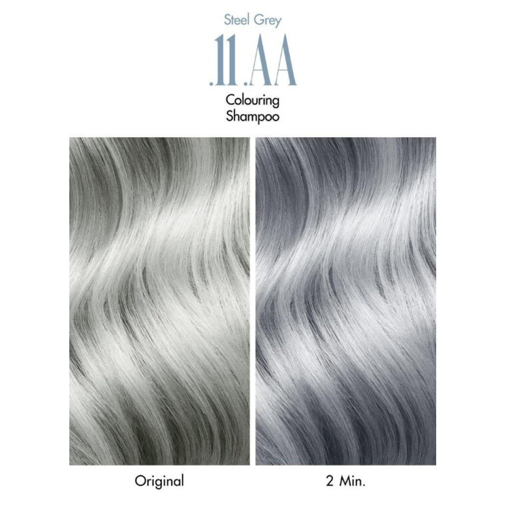 Шампунь для підтримки сивини - La Biosthetique Glam Colour Steel Grey.11.AA Colouring Shampoo фото 2