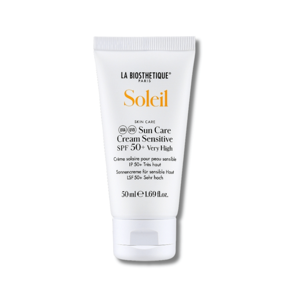 Сонцезахисний крем для чутливої ​​шкіри - La Biosthetique Soleil Sun Care Cream Sensitive SPF 50+ - Фото 1