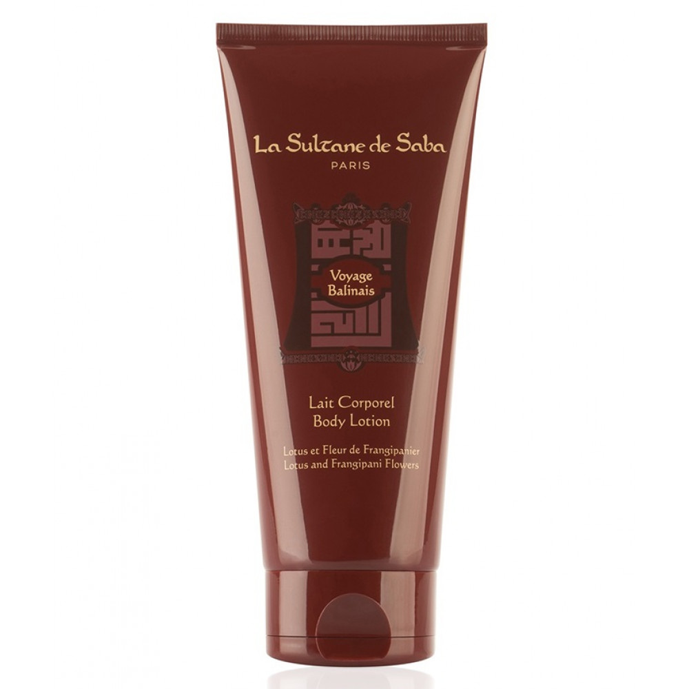 Молочко для тіла "Лотос і Франжіпані" - La Sultane de Saba Lait Corporel Body Lotion Lotus & Frangipani - Фото 1