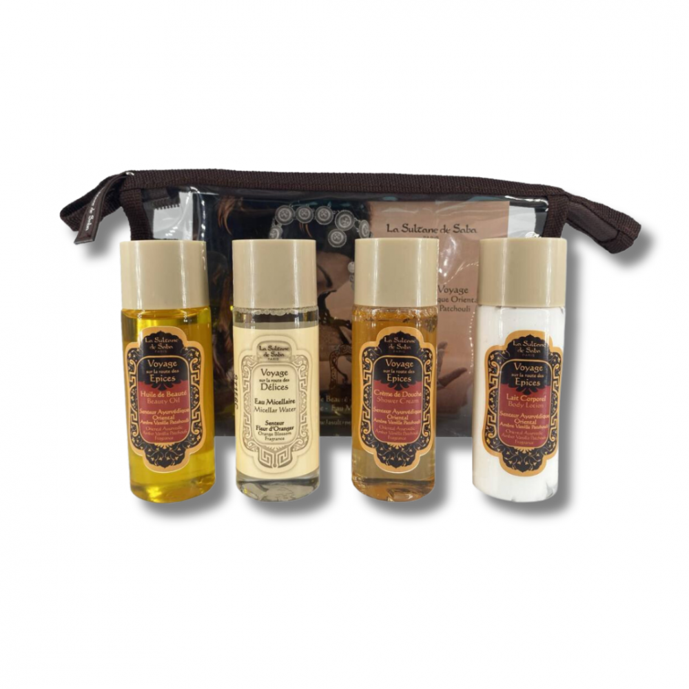 Набір Аюрведа - La Sultane de Saba Ayurvedic Essential Kit - Amber Vanilla Patchouli - Фото 1
