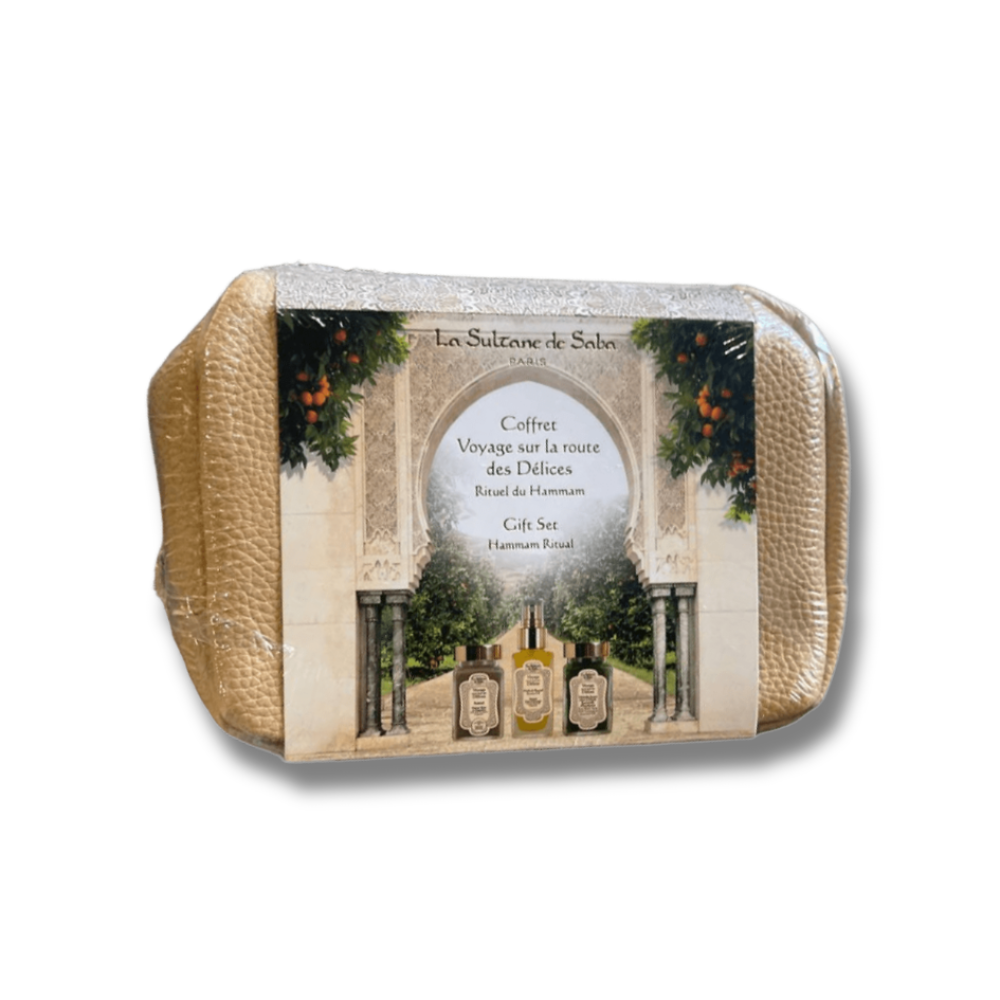 Набор для ухода за телом и волосами "Ритуал хаммама" - La Sultane de Saba Gift Set Hammam Ritual