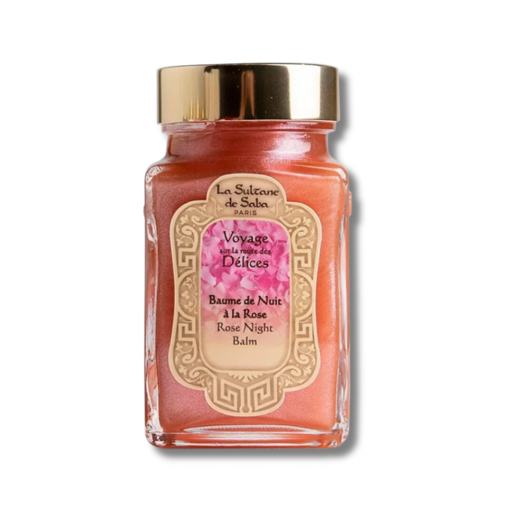 Ультра-живильний нічний бальзам для обличчя з трояндою - La Sultane De Saba Rose Night Balm - Фото 1