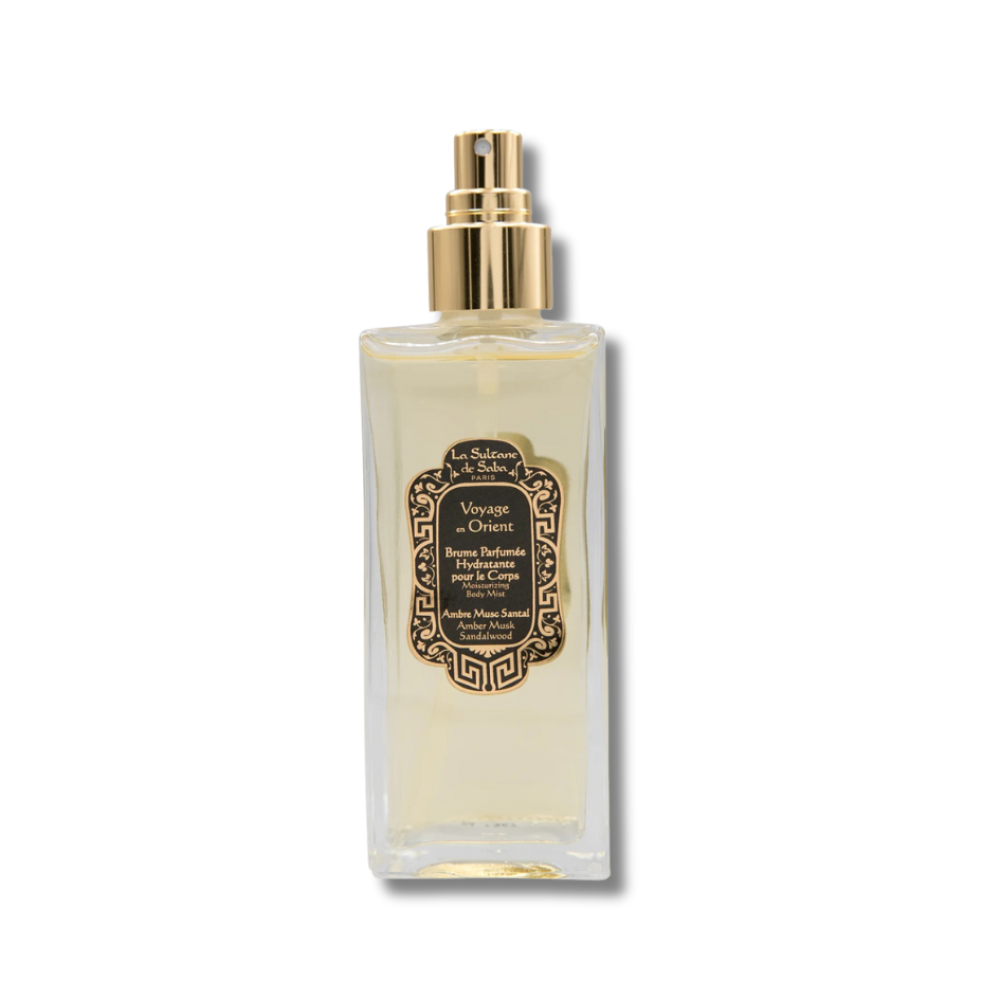Зволожуючий спрей для тіла - La Sultane De Saba Moisturizing Mist Amber Musk Sandalwood - Фото 1