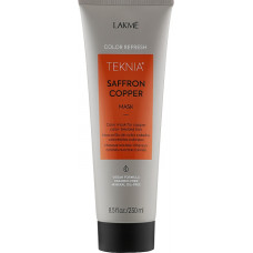 Маска для оновлення кольору мідних відтінків волосся - Lakme Teknia Color Refresh Saffron Copper Mask