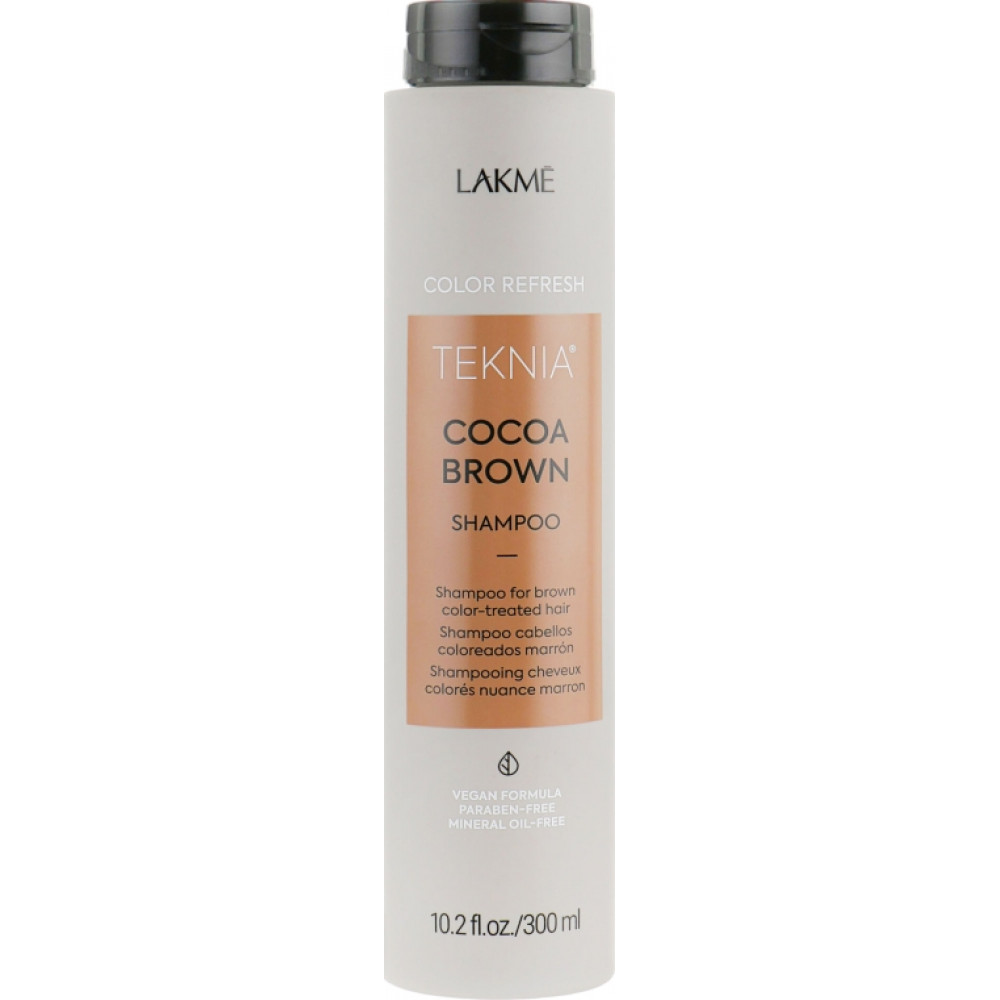 Шампунь для обновления цвета коричневых оттенков волос - Lakme Teknia Color Refresh Cocoa Brown Shampoo - Фото 1