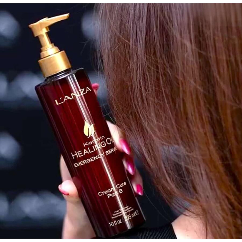Лікувальний крем "В" - L'anza Keratin Healing Oil Emergency Cream Cure Part B фото 3