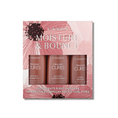 Набор для вьющихся волос - L'anza Healing Curls Moisture & Bounce Holiday Trio фото