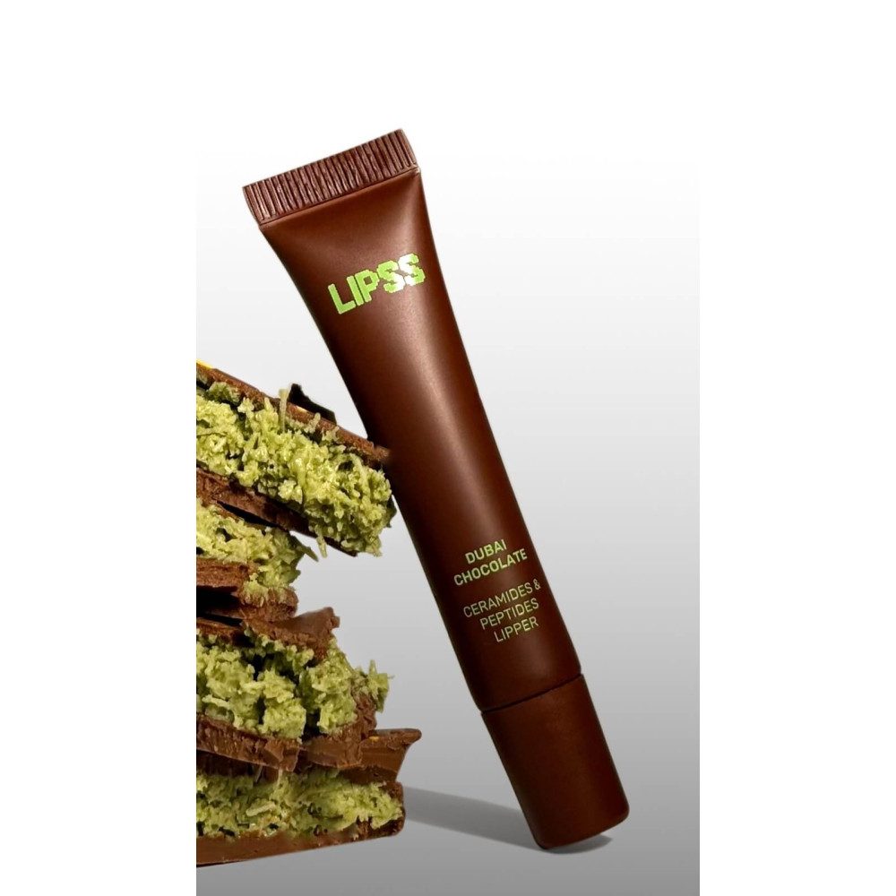 Блиск для губ "Дубайський шоколад" - Lipss Lipper Dubai Chocolate Lip Gloss фото 5