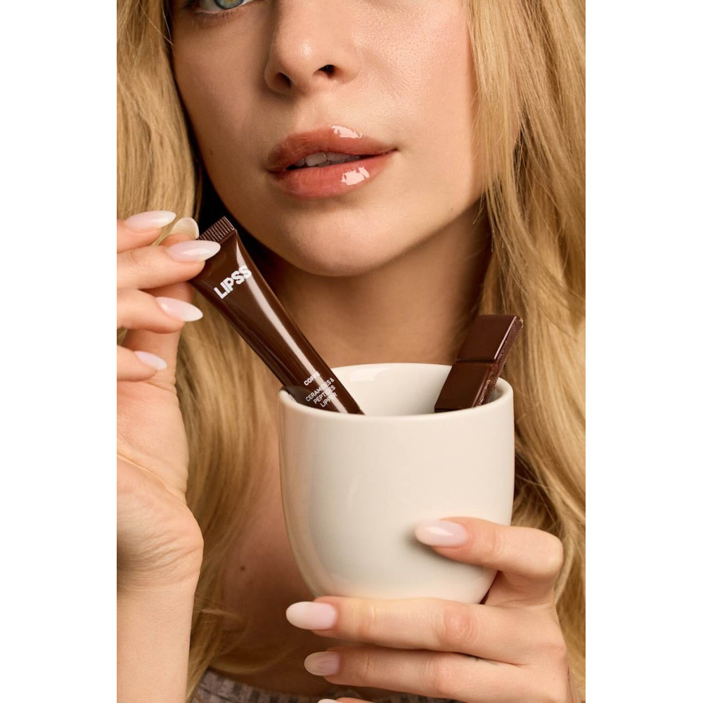 Блиск для губ "Кава" - Lipss Lipper Coffee Lip Gloss фото 3