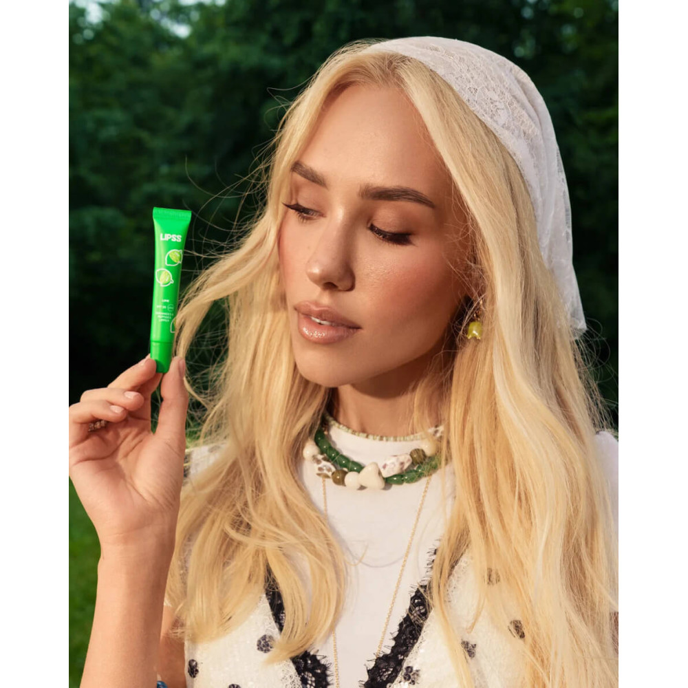 Блеск для губ с SPF 20 "Лайм" - Lipss Ceramides & Peptides Lime Lipper фото 4