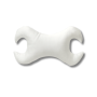 Анти-эйдж подушка KEY против морщин вокруг глаз молочная - MOLODO Key Anti-Aging Pillow Against Wrinkles Around The Eyes Off White - Фото 1