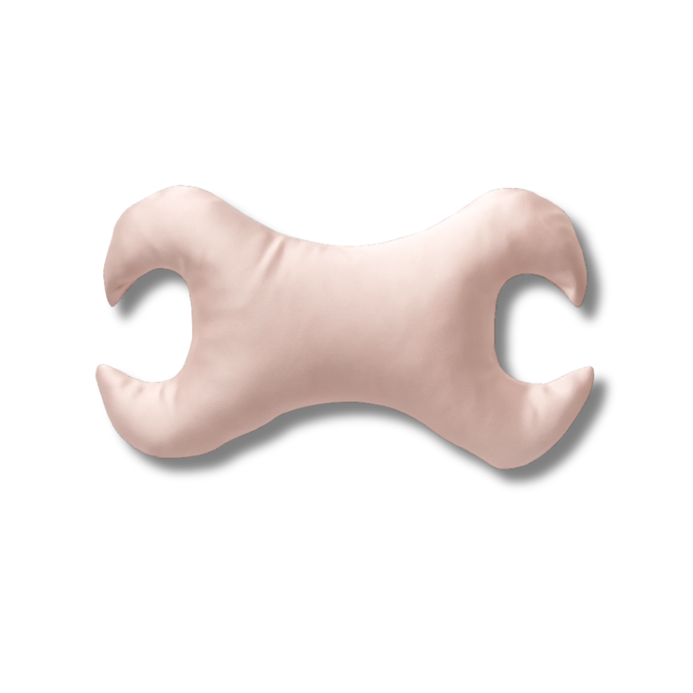 Анти-эйдж подушка KEY против морщин вокруг глаз пудровая - MOLODO Key Anti-Aging Pillow Against Wrinkles Around The Eyes Powder Pink - Фото 1