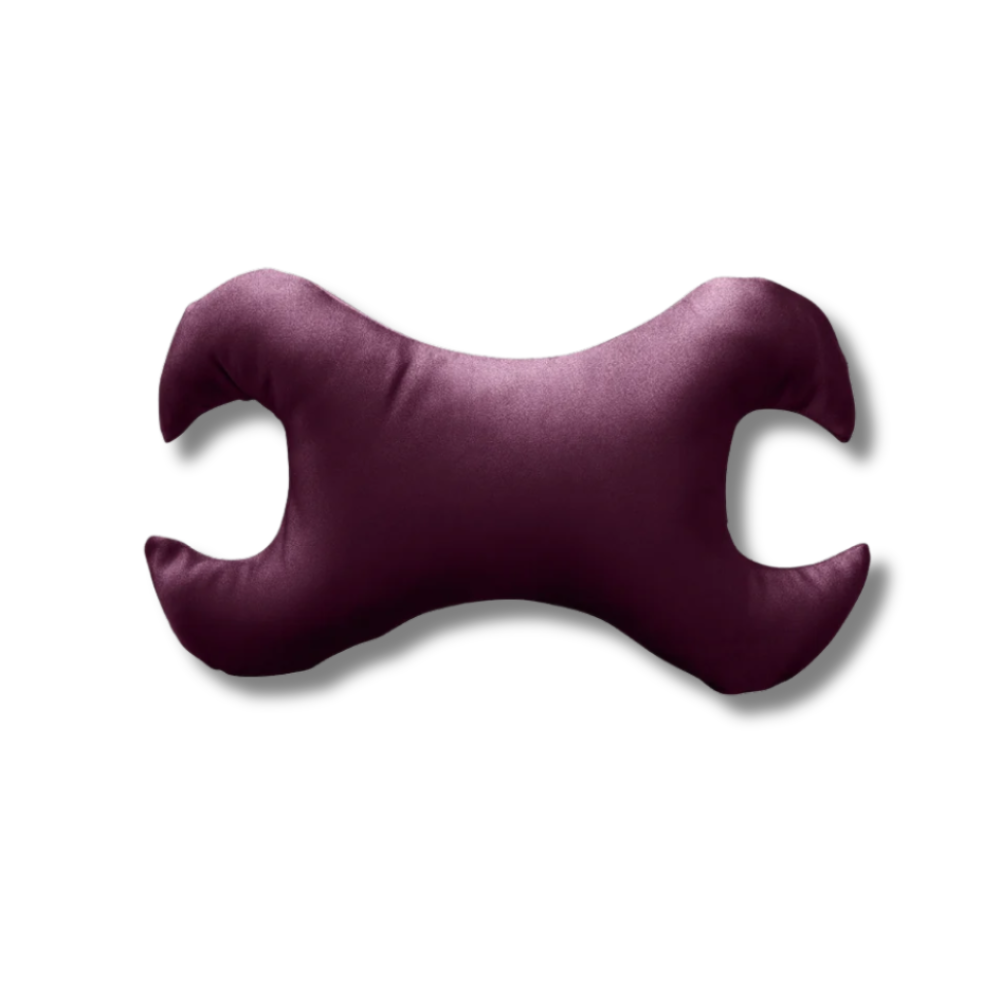 Анти-эйдж подушка KEY против морщин вокруг глаз сливовая - MOLODO Key Anti-Aging Pillow Against Wrinkles Around The Eyes Plum - Фото 1