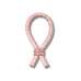 Мягкие бигуди из 100% натурального шелка пудровые - MOLODO Silk Curlers Powder Pink фото