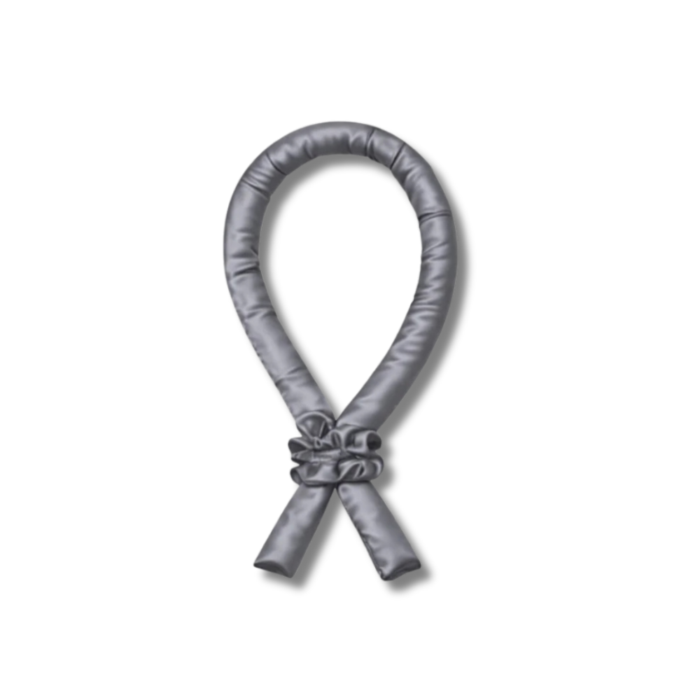 Мягкие бигуди из 100% натурального шелка серые - MOLODO Silk Curlers Stone Grey фото