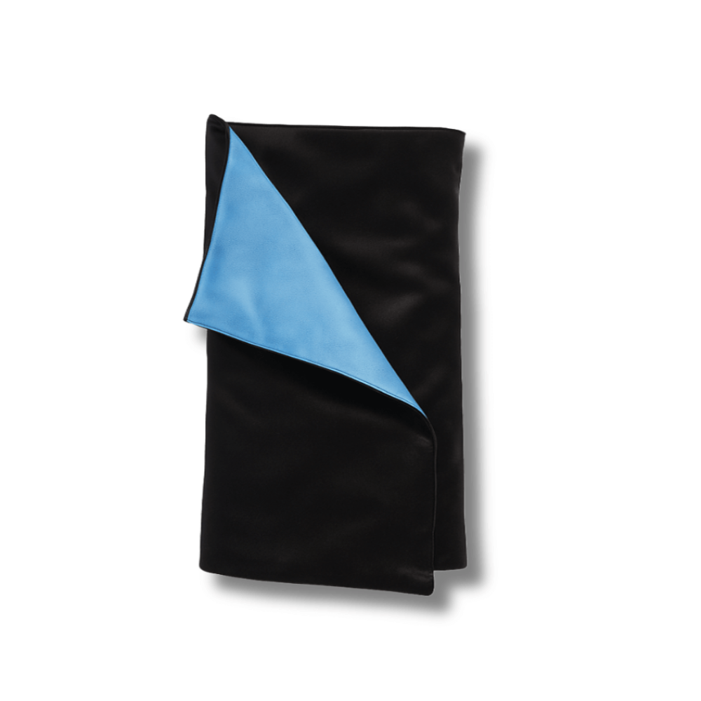 Полотенце для тела из шелка и микрофибры черное - MOLODO Silk & Microfibre Towel Black - Фото 1