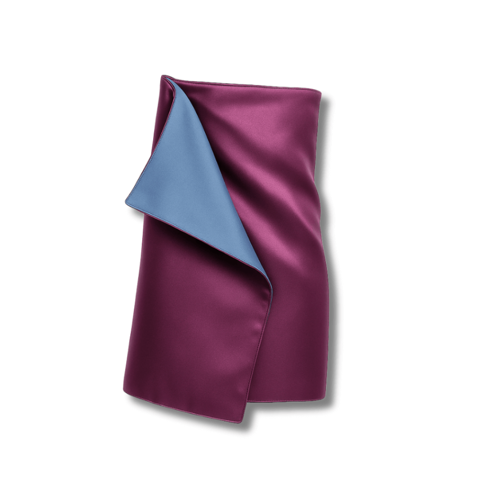 Полотенце для тела из шелка и микрофибры сливовое - MOLODO Silk & Microfibre Towel Plum - Фото 1