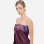 Полотенце для тела из шелка и микрофибры сливовое - MOLODO Silk & Microfibre Towel Plum - Фото 3