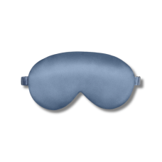 Шовкова маска для сну синя - MOLODO Silk Sleep Mask Blue