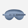 Шовкова маска для сну синя - MOLODO Silk Sleep Mask Blue - Фото 2