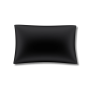 Шелковая наволочка чёрная - MOLODO Silk Pillowcase Black - Фото 1