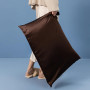 Шовкова наволочка коричнева - MOLODO Silk Pillowcase Brown - Фото 3