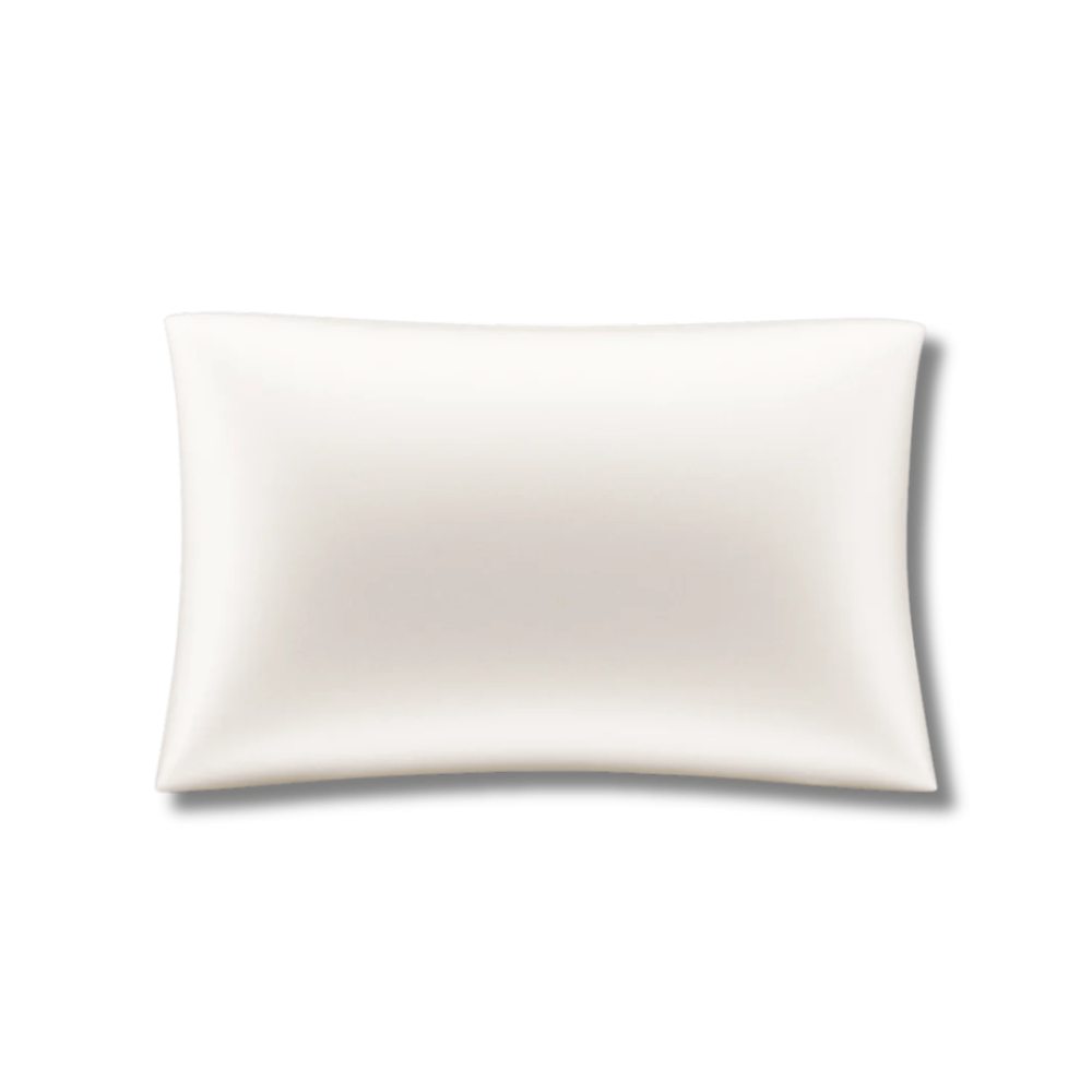 Шелковая наволочка молочная - MOLODO Silk Pillowcase Off White - Фото 1