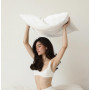 Шелковая наволочка молочная - MOLODO Silk Pillowcase Off White - Фото 3