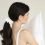 Шелковая наволочка молочная - MOLODO Silk Pillowcase Off White - Фото 4