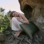 Шелковая наволочка оливковая - MOLODO Silk Pillowcase Forest Moss - Фото 3