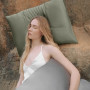 Шелковая наволочка оливковая - MOLODO Silk Pillowcase Forest Moss - Фото 4