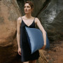 Шелковая наволочка синяя - MOLODO Silk Pillowcase Blue - Фото 3