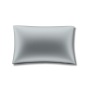 Шелковая наволочка серая - MOLODO Silk Pillowcase Stone Grey - Фото 1