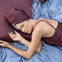 Шовкова наволочка сливова - MOLODO Silk Pillowcase Plum - Фото 3