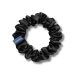Шелковая резинка для волос чёрная - MOLODO Silk Scrunchie Medium Black фото