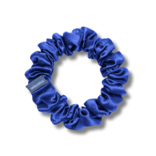 Шелковая резинка для волос электрик - MOLODO Silk Scrunchie Medium Electric