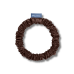 Шелковая резинка для волос коричневая - MOLODO Silk Scrunchie Small Brown фото