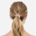 Шелковая резинка для волос пудровая - MOLODO Silk Scrunchie Small Powder Pink фото 3