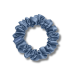 Шелковая резинка для волос синяя - MOLODO Silk Scrunchie Medium Blue фото