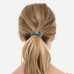 Шелковая резинка для волос серая - MOLODO Silk Scrunchie Small Stone Grey фото 3