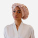Шелковая шапочка для сна оливковая - MOLODO Silk Night Cap Forest Moss фото 2