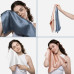 Шелковое полотенце для лица молочное - MOLODO Silk Face Towel Off White фото 2