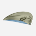 Шелковый тюрбан с микрофиброй оливковый - MOLODO Silk Turban With Microfiber Forest Moss фото 2